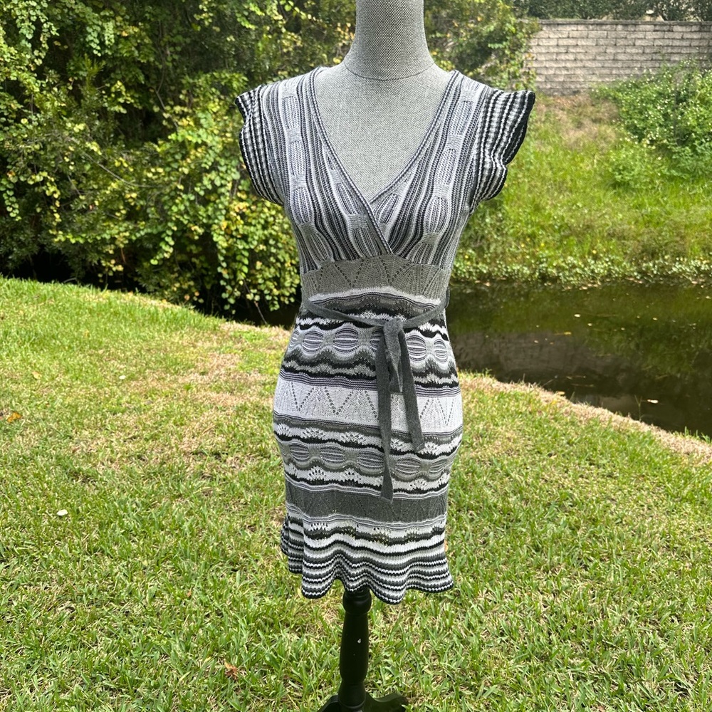 Say what? Brand knit women’s dress,size  xs ,crochet